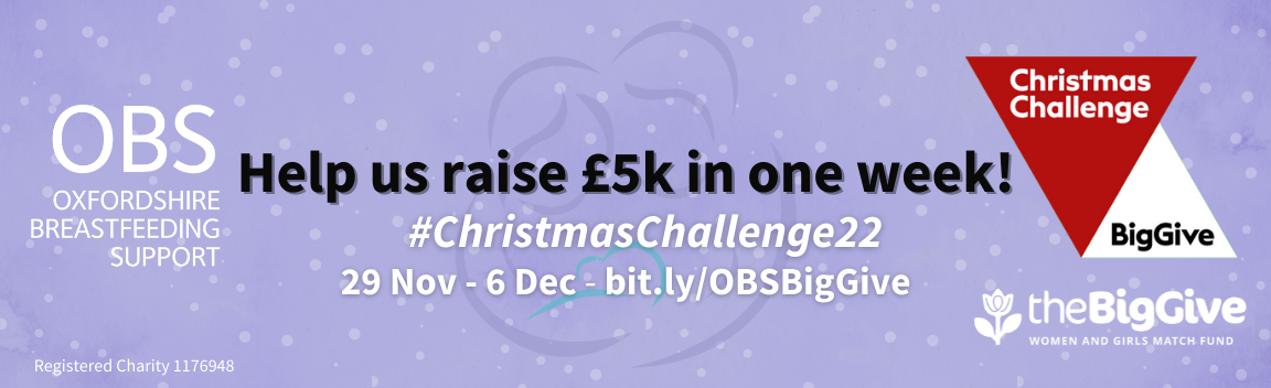Text: help us raise £5k in one week! #ChristmasChallenge22 29 No - 6 Dec